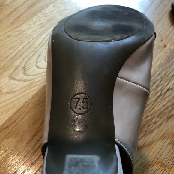 East 5th High Heels Slingbacks Nude Size 7.5 - Picture 4 of 5